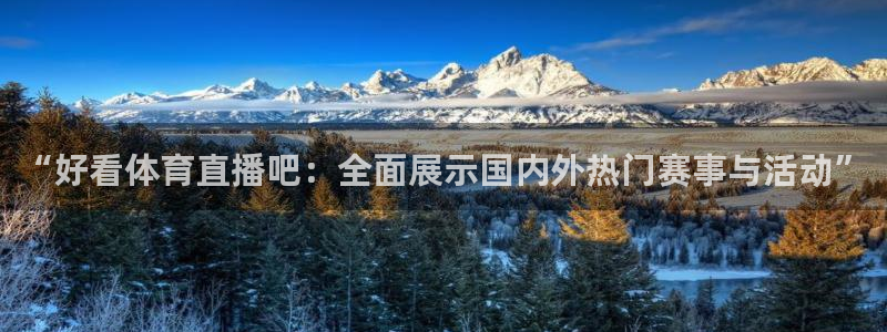 “好看体育直播吧：全面展示国内外热门赛事与活动”